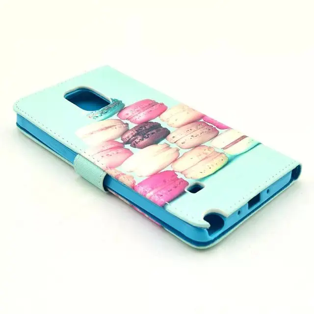 Новое Прибытие DIY Окрашенные Флип Для Samsung Galaxy Note 4 note4 N910F N910K N910C N910FD N910FQ N910H N910G N910U
