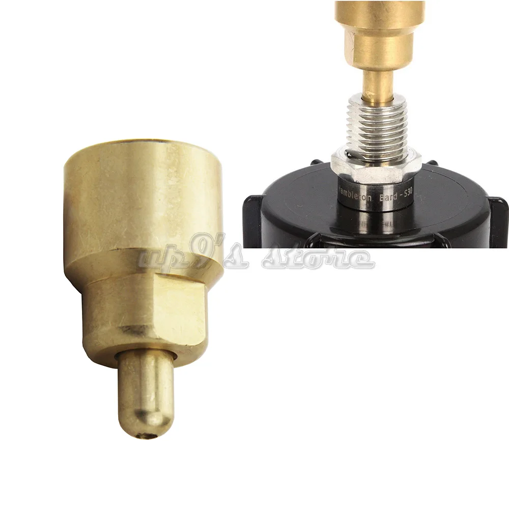 CO2 газовый адаптер форсунка латунные детали для домашнего пивоварения SodaStream