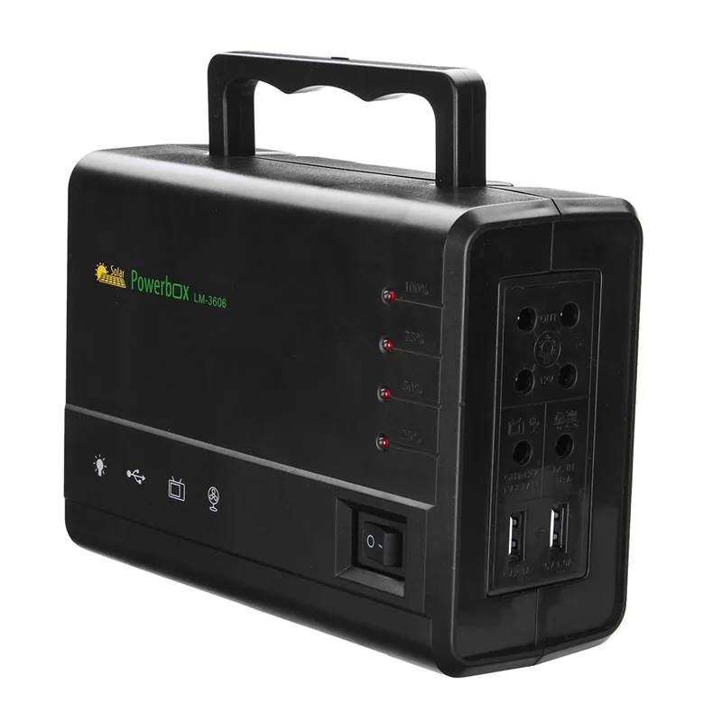 Портативные солнечные панели для зарядки генератора системы питания домашнее