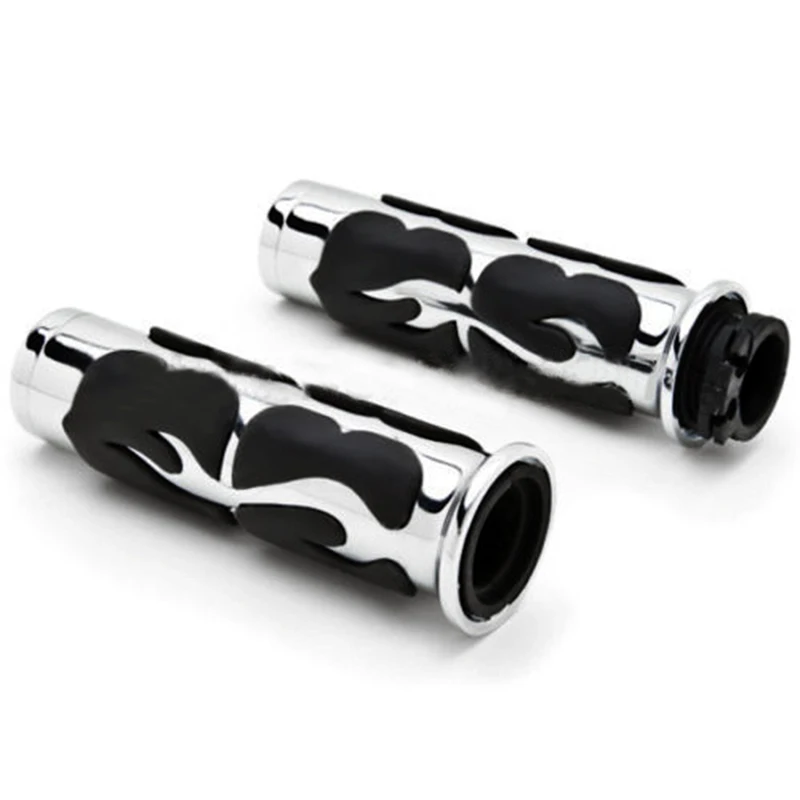 Nuoxintr 25 мм хромированные черные острые ручки для мотоцикла Harley Honda Shadow VT VTX1300 1800 Yamaha