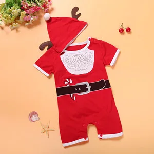 PPY 78 2019 рождественские детские комбинезоны костюм для детей одежда новорожденных