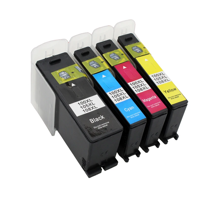 8 шт. картриджи для принтера Lexmark 100 105 108 XL LM100 | Компьютеры и офис