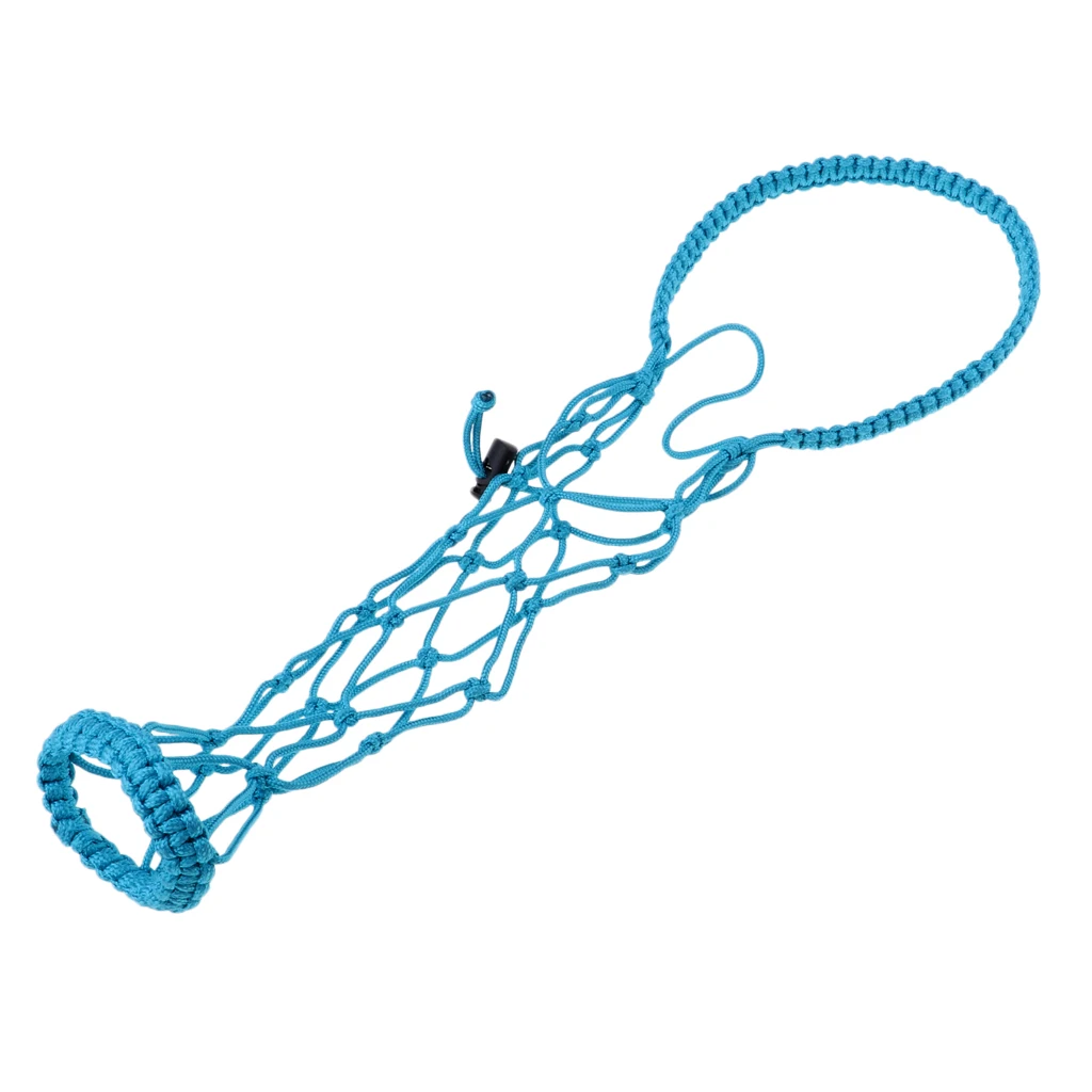 2 упаковки держатель для бутылки с водой сетчатый рукав ручка Paracord бутылок 17