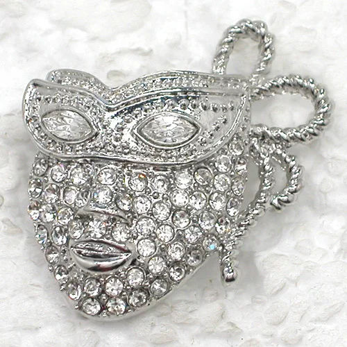 

Mask Pin brooches Jewelry gift Party brooch C575 A
