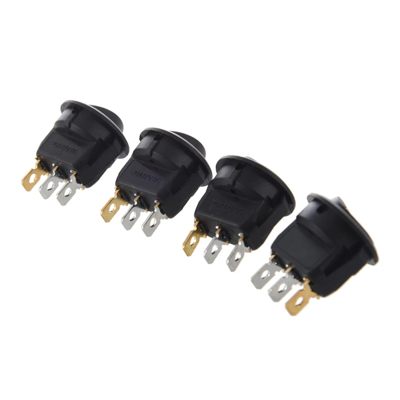 GTBL 20X Rocker Switch With Bipolar ON OFF LED Multicolor 3 Pins | Обустройство дома