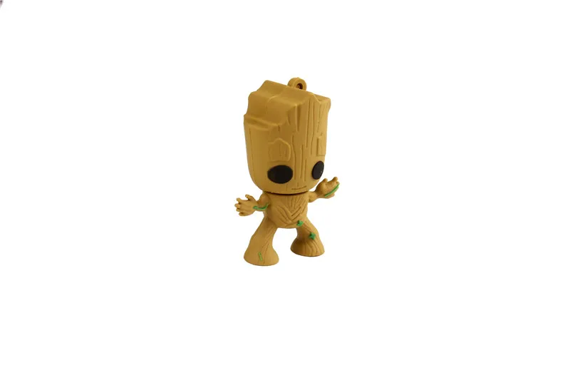 Креативные Мультяшные Usb флеш-накопители Groot стражи Галактики модный флеш-накопитель 4 ГБ 8 ГБ 16 ГБ 64 Гб карта памяти Флешка 32 Гб