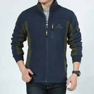 Новый модный пэчворк кардиган толстовки мягкий толстый теплый флисовый Свитшот Для мужчин повседневная куртка со стоячим воротником осень-зима мужской пальто