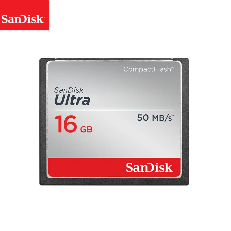 100% оригинальная карта памяти Sandisk CF 16 Гб компактная флеш-карта UItra 333X