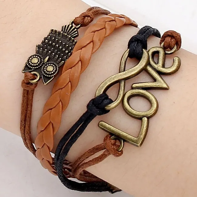 Винтажный дорожный велосипед Очарование Воск Шнуры веревка плетеный кожаный