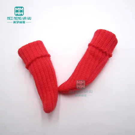 XB--XW--004--B Аксессуары для Blyth Модные Носки ярких цветов розовый, белый, красный, желтый для Blyth Azone кукла 1/6 - Цвет: XB--XW--004--B