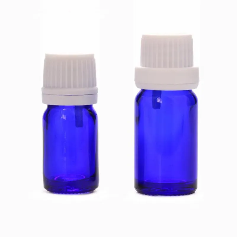 5 мл 10 стеклянная бутылка эфирного масла редуктор и Колпачок Стеклянные Флаконы