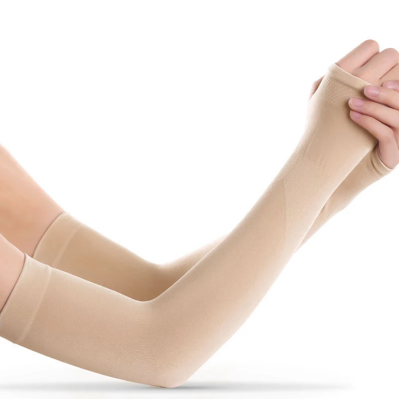 Лидер продаж 1 пара перчаток с УФ защитой и длинными рукавами для бега гольфа