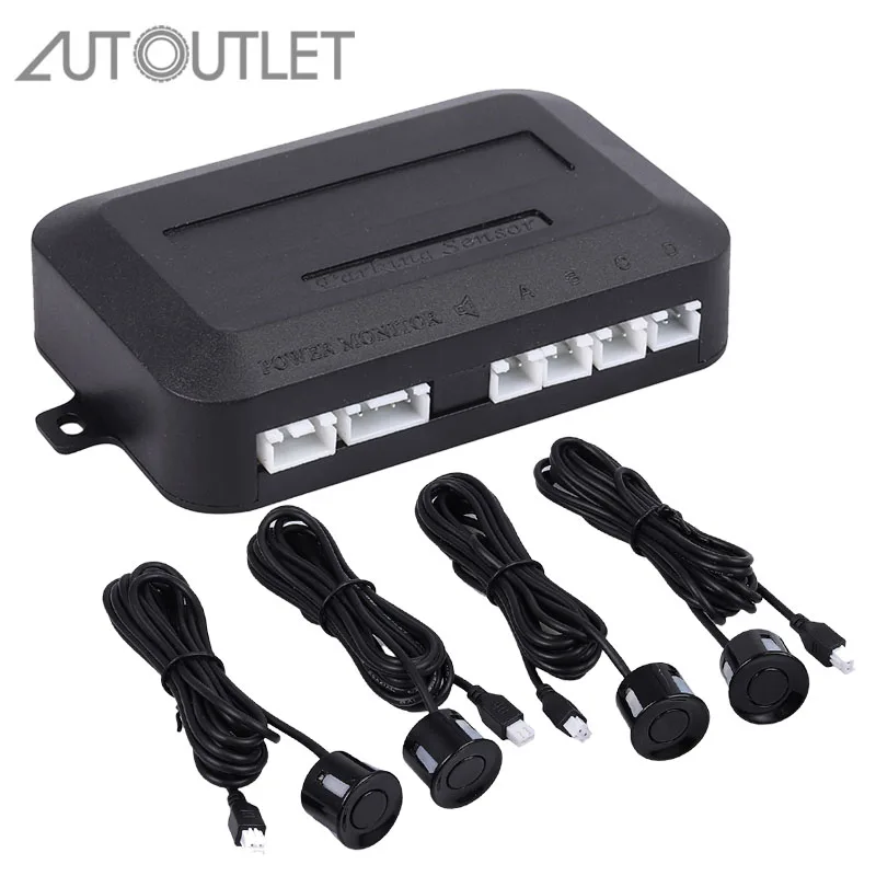 Парковочные датчики AUTOUTLE для парковки универсальный детектор заднего хода с 4