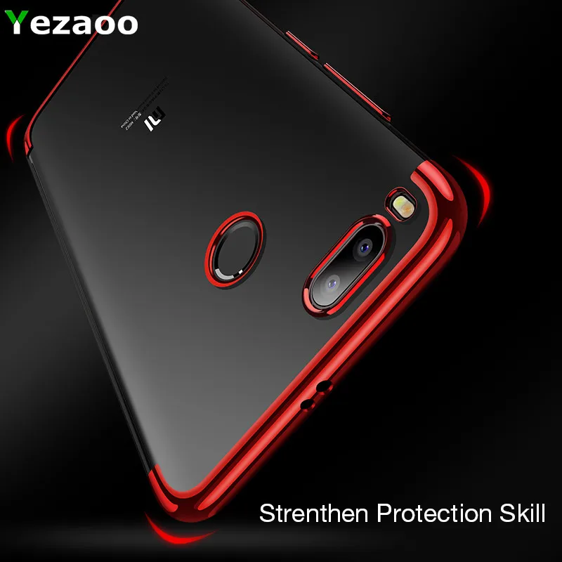 Yezaoo силиконовый мягкий чехол из ТПУ для Xiaomi Mi A1 A2 5X 6X 6 Redmi 5 plus S2 Note 4 4X 5A prime pro global