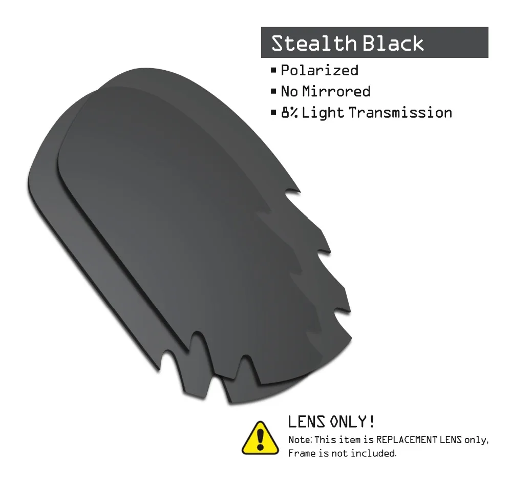 SmartVLT 3 пары поляризованных солнцезащитных очков Сменные линзы для Oakley Jawbone Vented