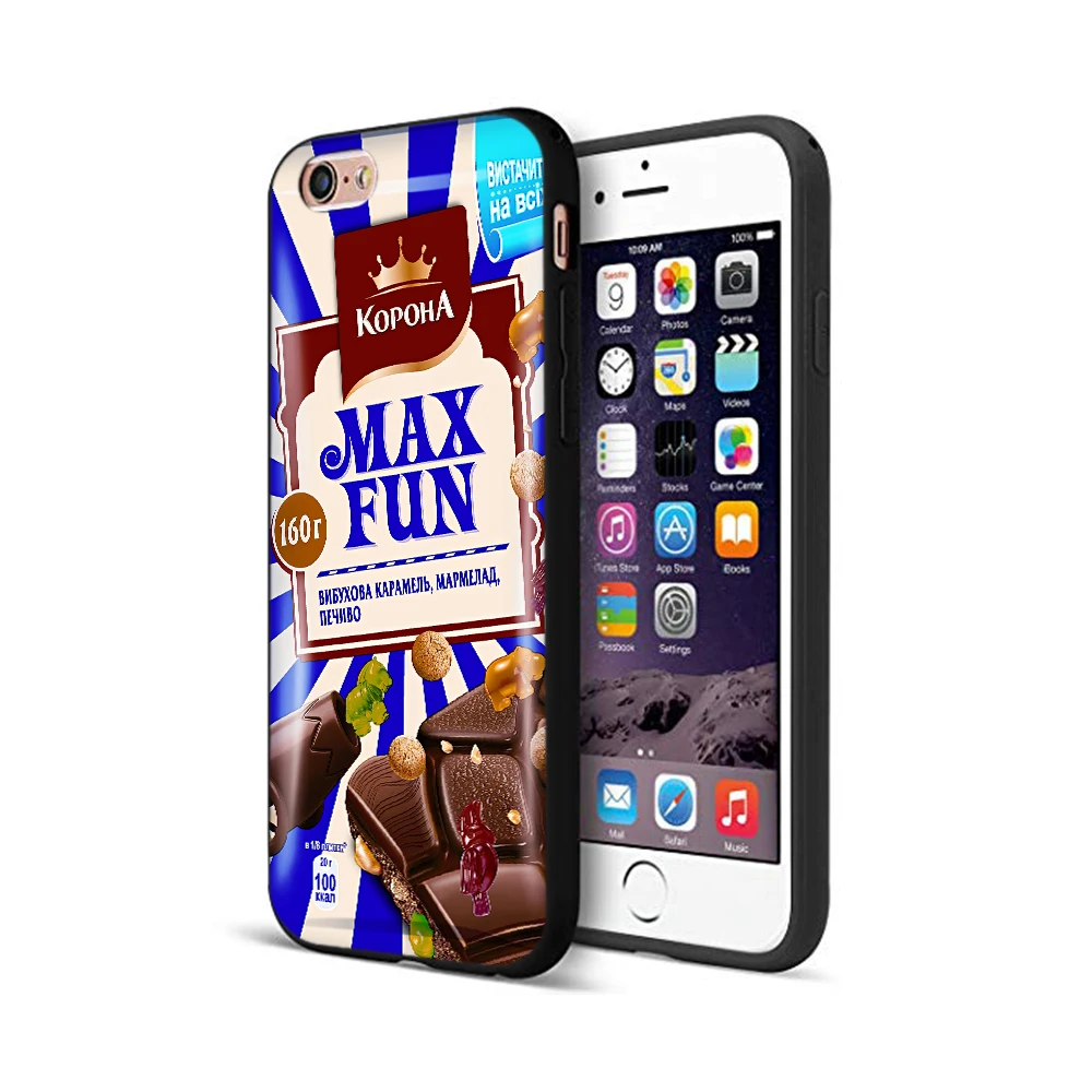 12584 Черный чехол ТПУ для iphone 5 5s se 6 6s 7 8 plus x 10 чехол силиконовый чехол для iphone XR XS 11 pro MAX чехол Аленка Бар Шоколад - Цвет: 12584