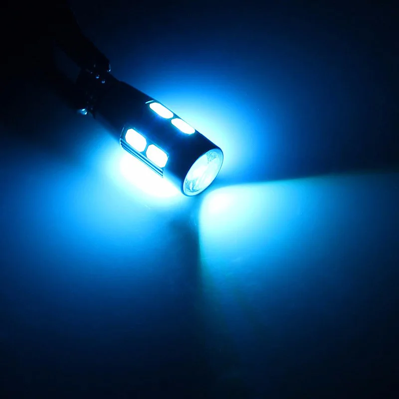 T10 W5W 2X 5W 5630 10 SMD светодиодный чип 194 белый 6000k bule 8000k deep 10000k