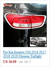 Для Kia Sorento UM хромированный Внутренний чехол на руль, декоративная рамка для автомобиля, бейдж, рамка с акцентом