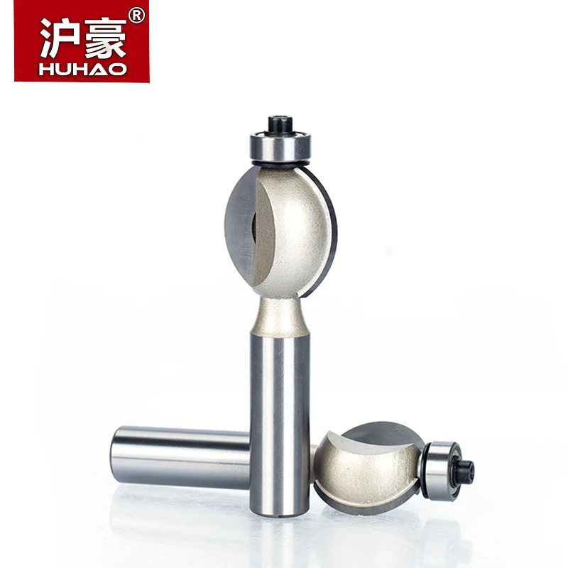 HUHAO 1 шт. хвостовик 1/2 "1/4" Круглый Резной бит с ЧПУ деревообрабатывающий