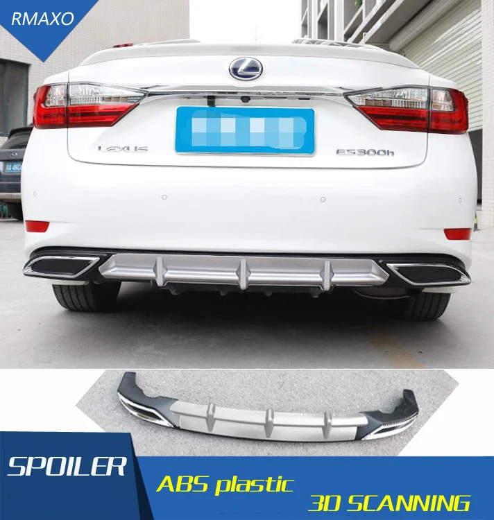 Для Lexus ES250 обвес спойлер- для ES200 ES350 ABS задний спойлер передний бампер диффузор защитные бамперы