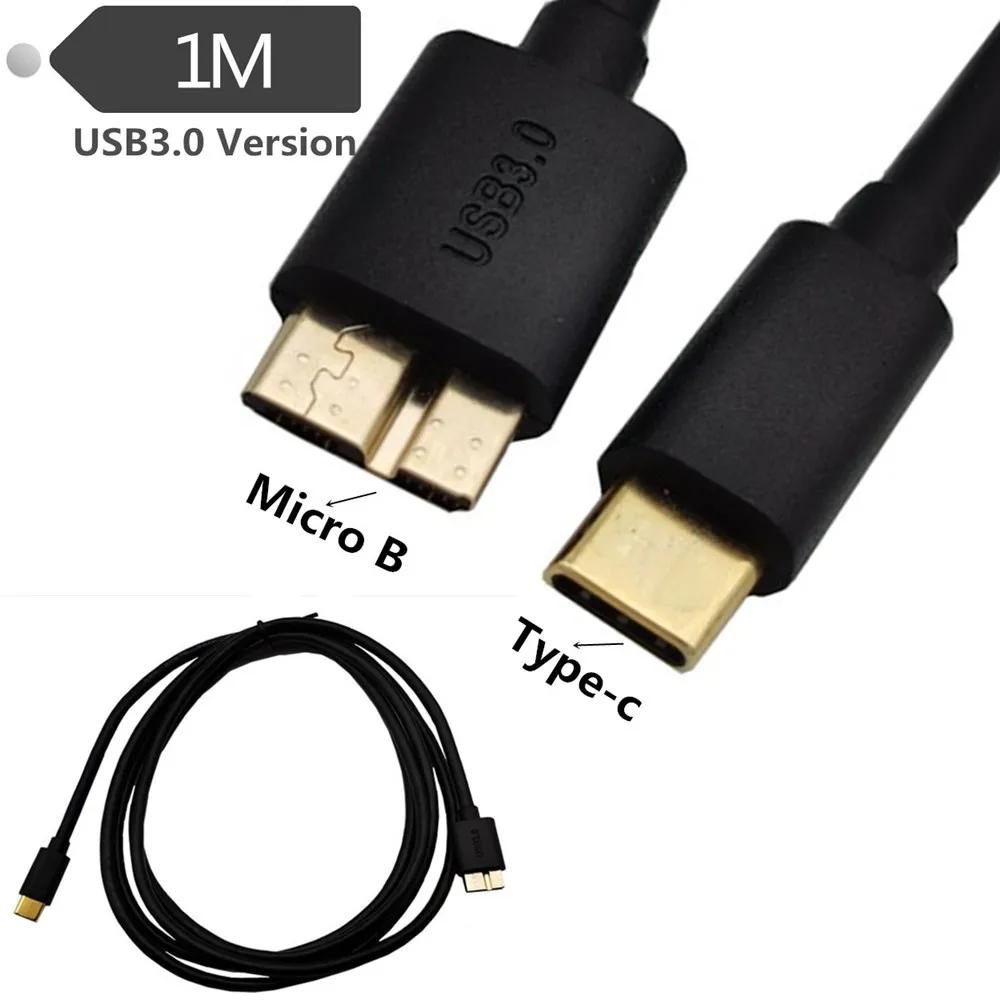 Кабель Micro B USB 3 1 Type C на 0 5 м 8 кабель для быстрой синхронизации данных Macbook внешний