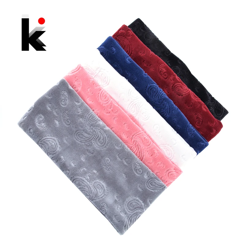 Модные повязки на голову для женщин однотонный бархатный головной убор весна