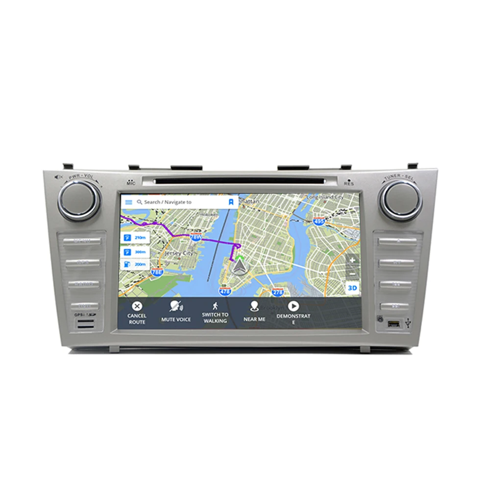 Автомобильный радиоприемник 2 din 1 + 16 ГБ 8 дюймов Android радио мультимедиа с Mirrorlink HD GPS