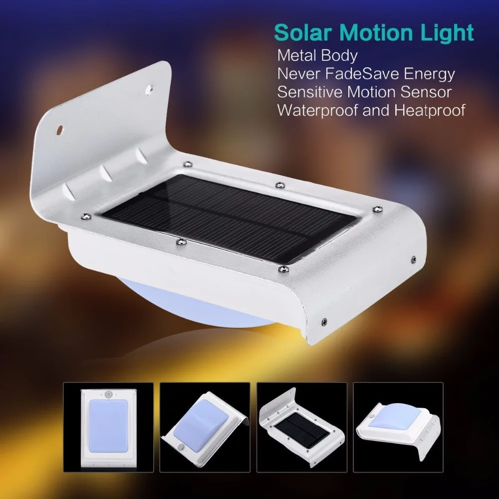 olar Lamp Outdoor Waterproof Motion Sensor Detector Sconces Lighting Garden Wall | Solar Lamps