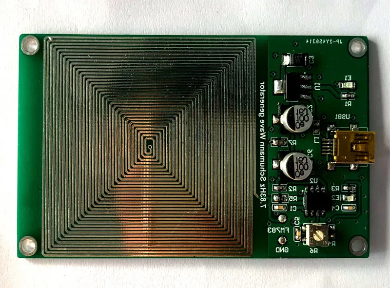 Генератор импульсов Schumann Wave 5 в постоянного тока FM783 7 83 Гц сверхнизкочастотный