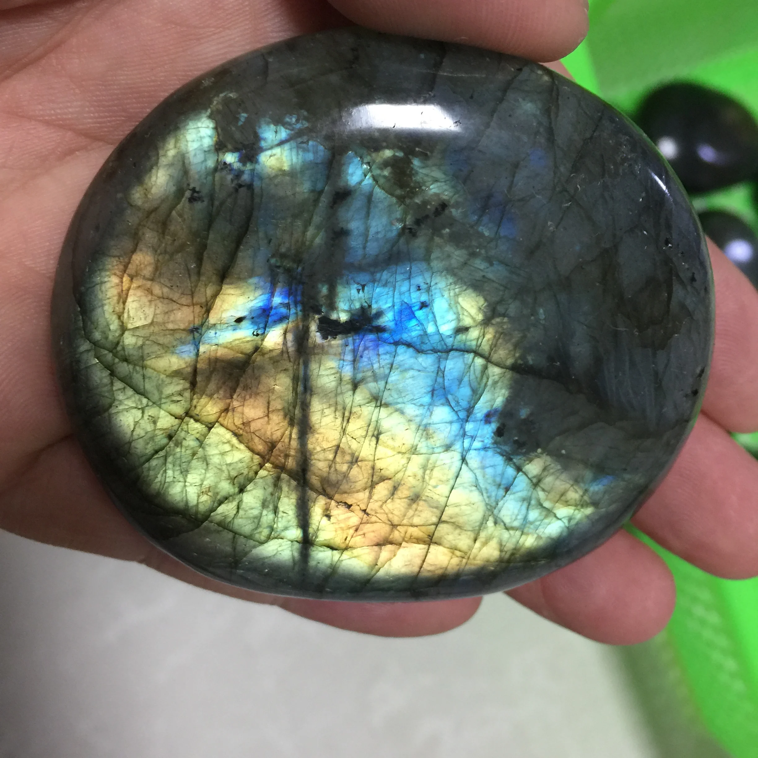 Непревзойденные натуральные камни Лабрадорита 100 160 г красочный свет Feldspar