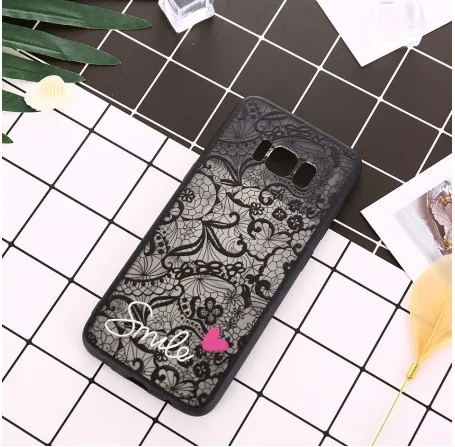 Модный жесткий чехол Casyva для samsung S8 S9 S10 PLUS S7 edge note8 note9 Smile| |
