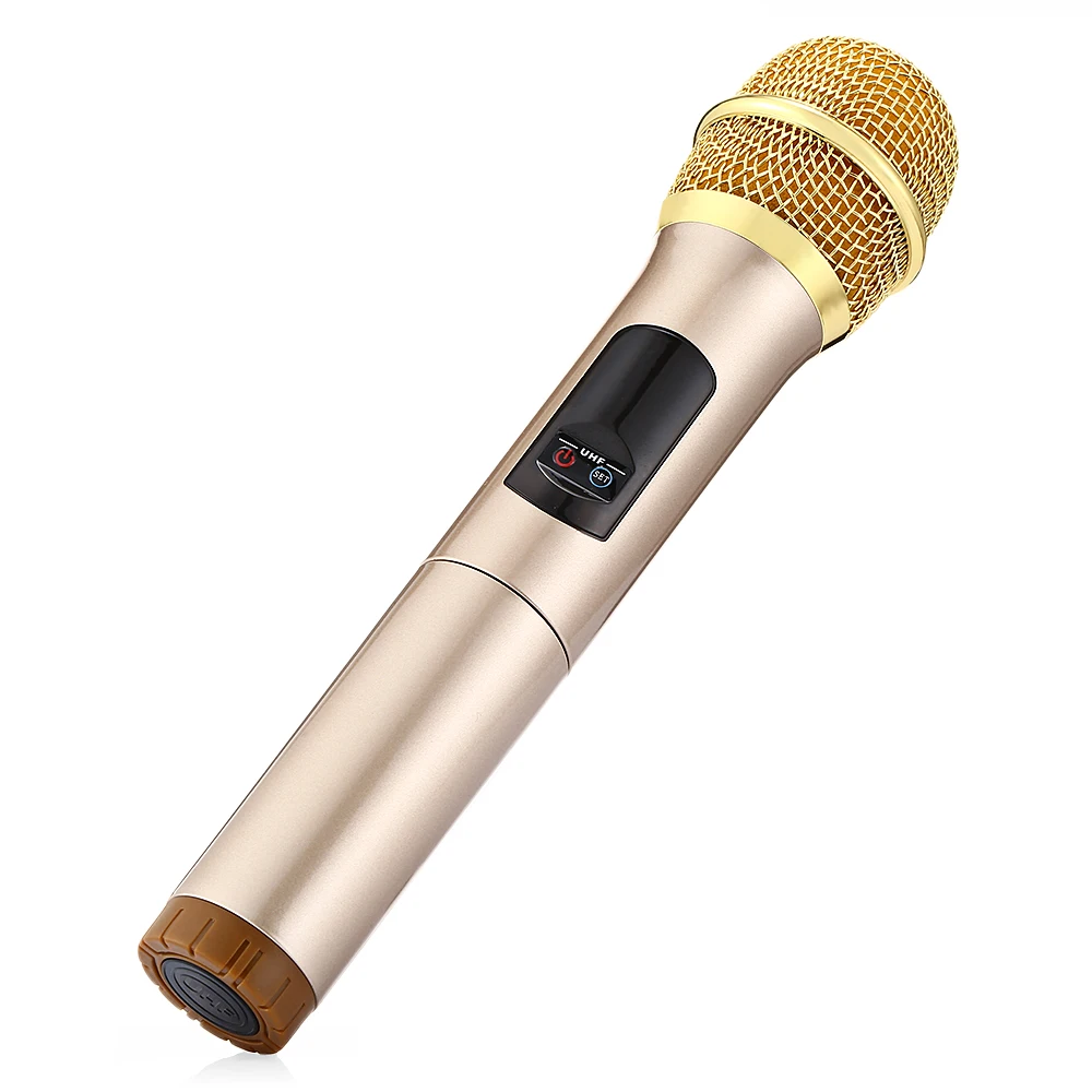 Excelvan K38C 2 шт. UHF двойной ручной беспроводной микрофон Система KTV Bluetooth для караоке |
