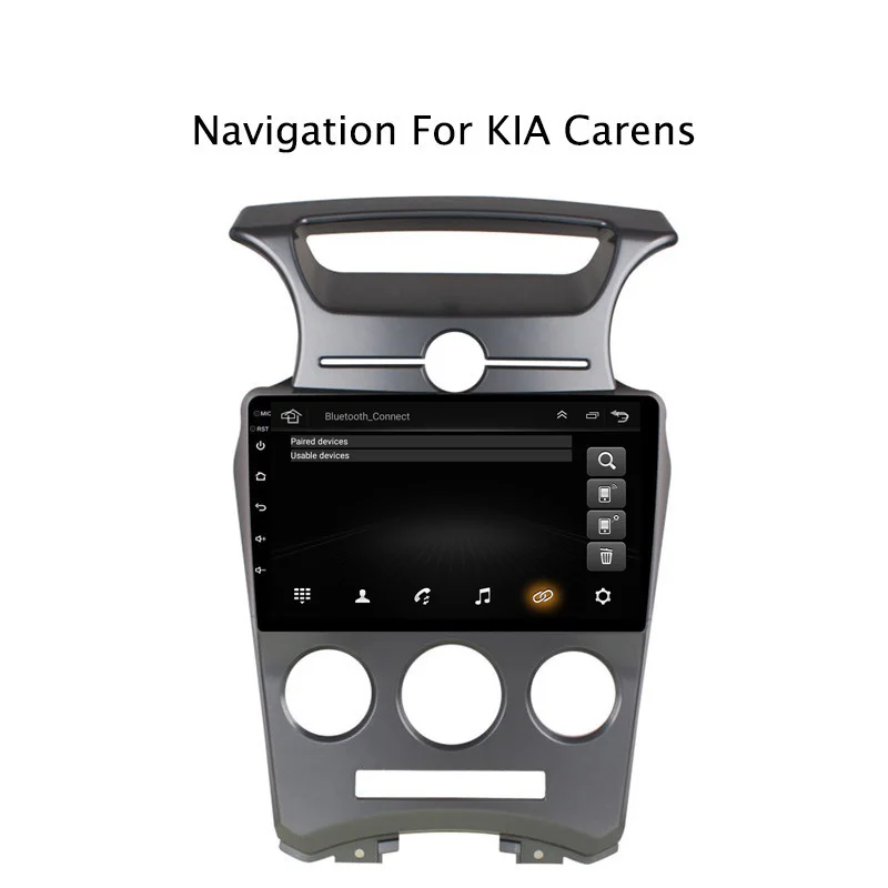 Автомагнитола NAVITOPIA 9 дюймов 4G LTE Wi Fi для Kia Carens 2007 2011 Android 6 0 2 ГБ + 32 автомобильный DVD