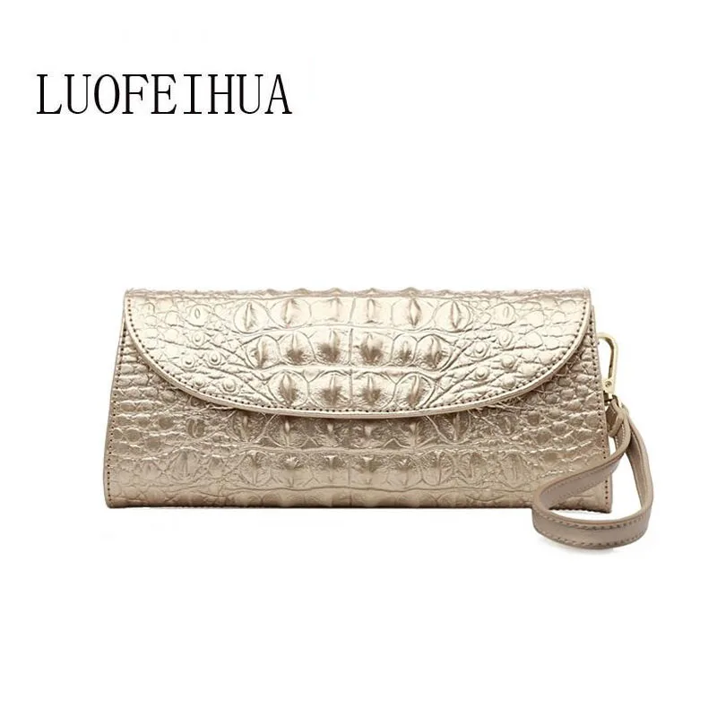 LUOFEIHUA 2019 новый оригинальный дизайн персонализированный Кожаный клатч вечерняя