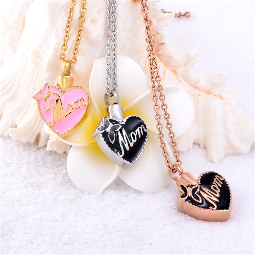 Украшение для фотографий Мама в моем сердце|jewelry for ashes|locket pendantmom heart necklaces |