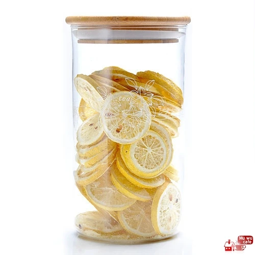 A house kiln glass tea caddy herbal canister FH-905L 800ml | Дом и сад