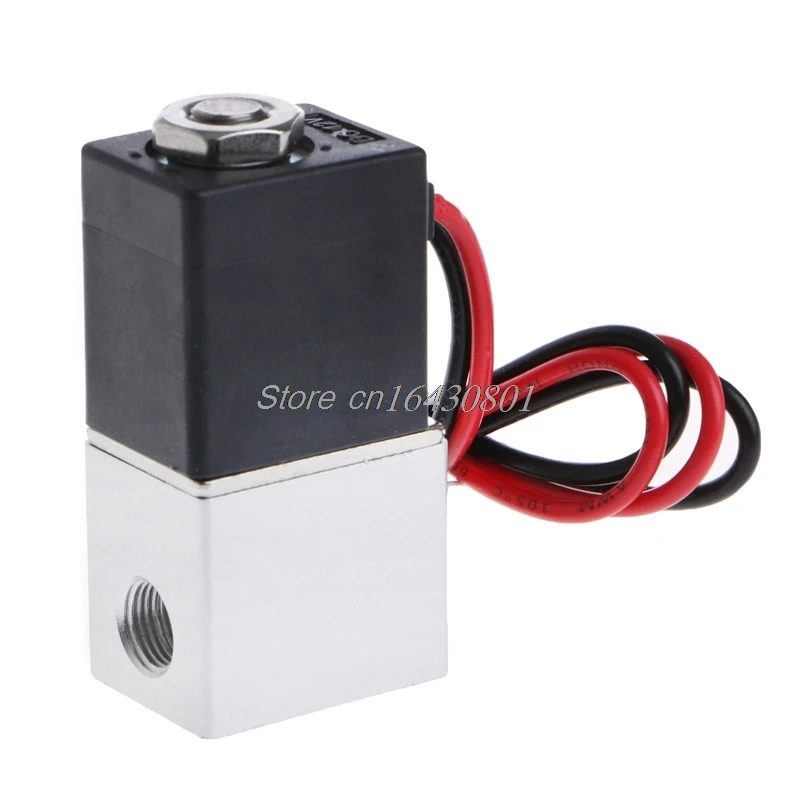 Нормально закрытый электромагнитный клапан 2V025 06 12V DC 1/8 &quotпровод высокого