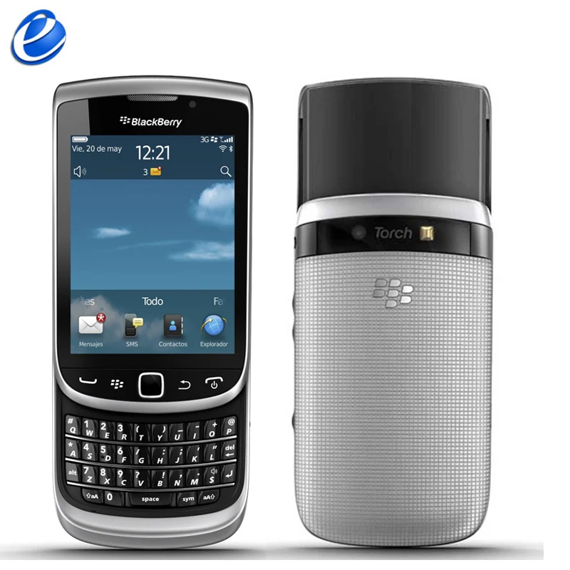 100% Оригинальный разблокирована Blackberry Torch 9810 телефон 3 2 '𧝨 MB Оперативная