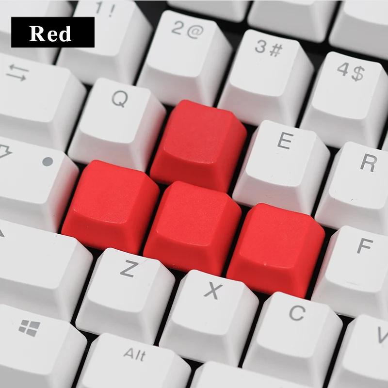 9 клавиш/набор красный черный cherry Mx keycap набор для ESC W A S D или E F и клавиши со