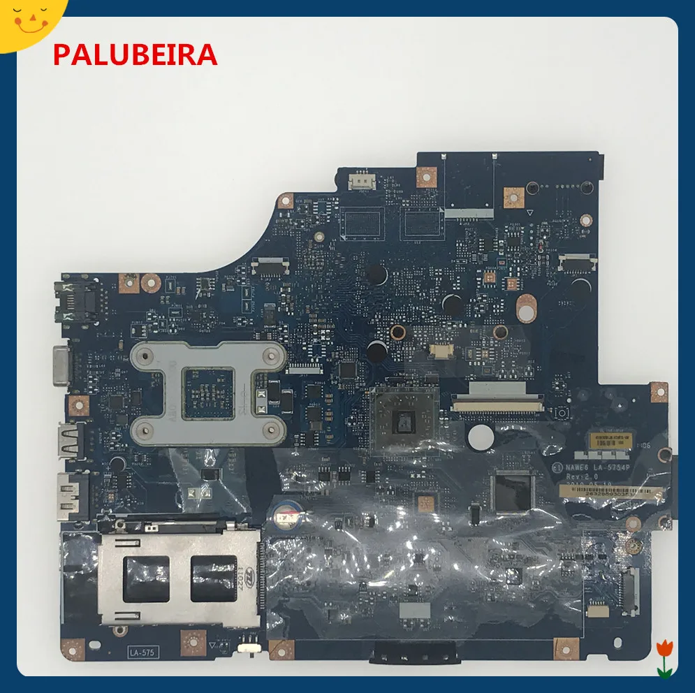 PALUBEIRA LA-5754P материнская плата для ноутбука Lenovo Z565 (без GPU-сторонние микросхемы)