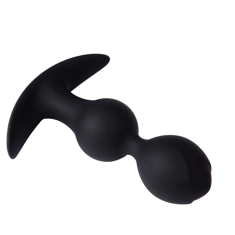 Большой размер 100% Силиконовые Мягкие Водонепроницаемые анальные шарики