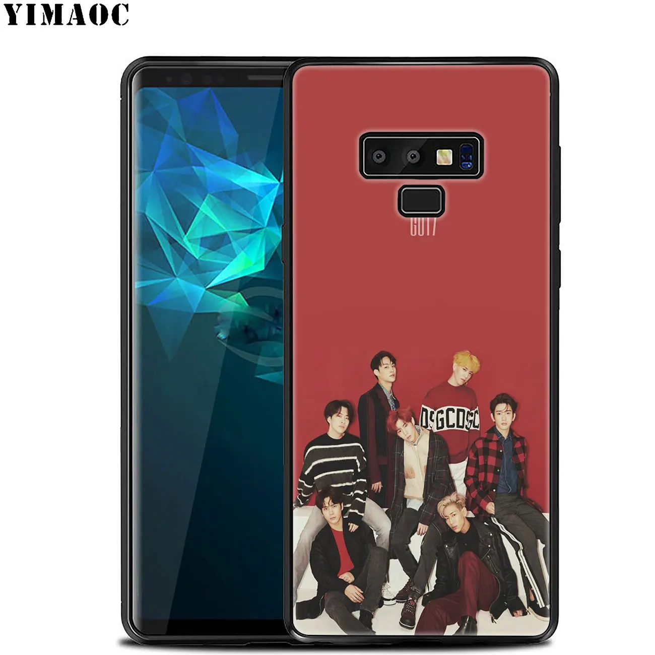 Мягкий силиконовый чехол YIMAOC got7 kpop Mark JinYoung JB для Samsung Galaxy A6 Plus A9 A8 A7 2018 A3 A5 2016 2017 Note 9