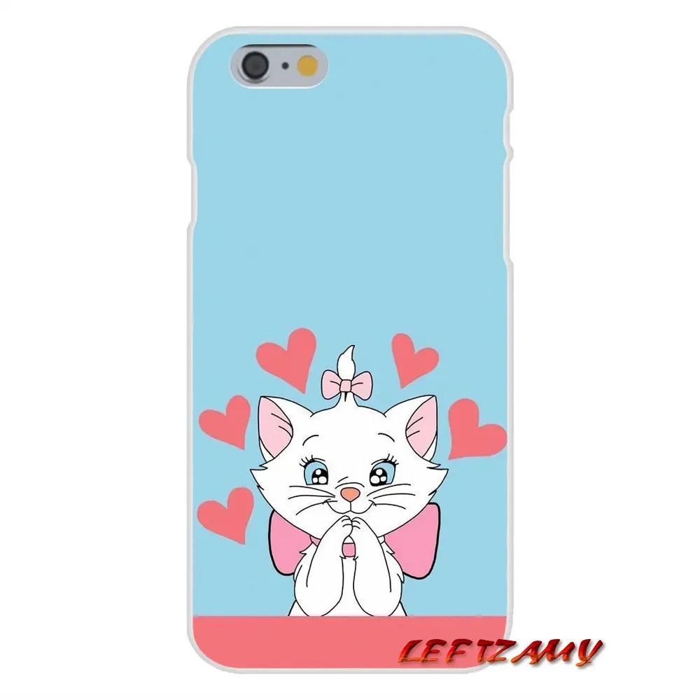Мультфильм aristochats Мари аксессуары для телефона Чехлы samsung Galaxy S3 S4 S5 мини S6 S7 край S8