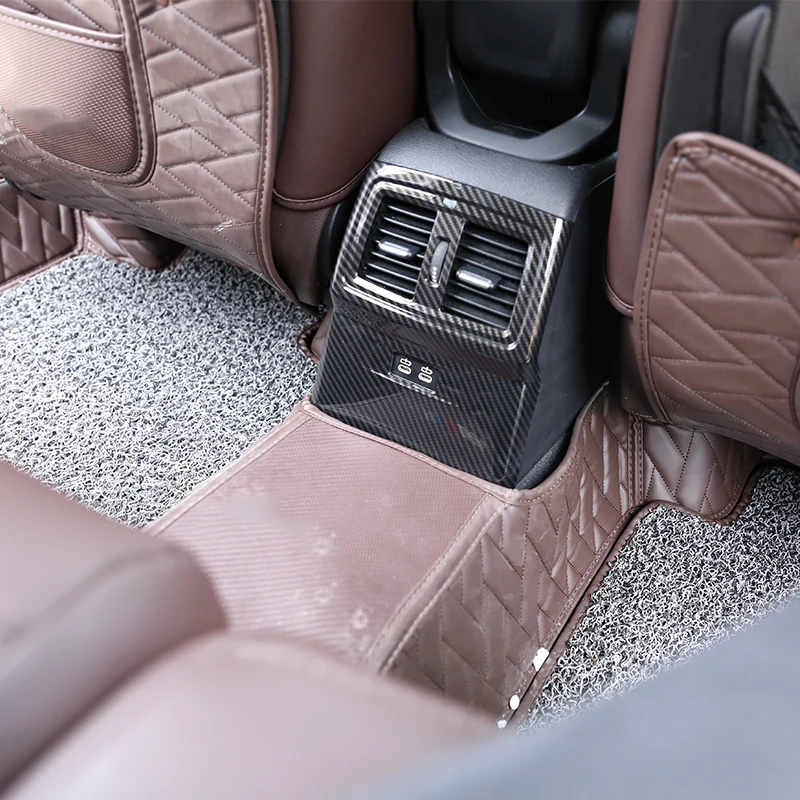 Автомобильные аксессуары фоторамка для BMW X2 F47 2018 2019 углеродное волокно черная