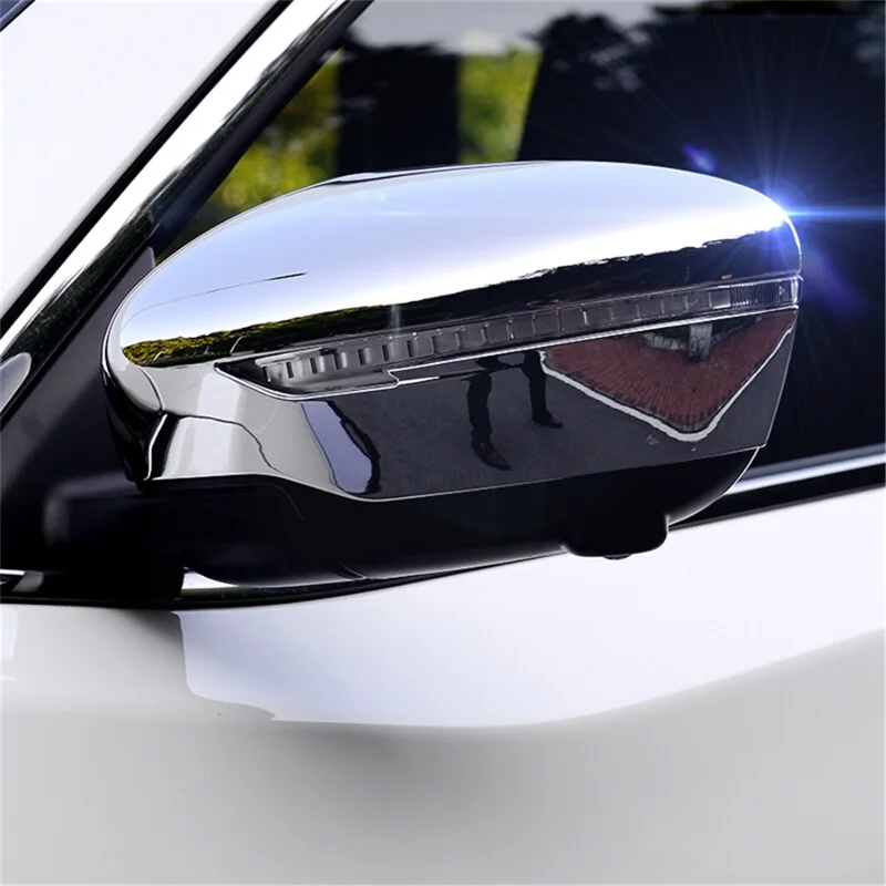 For Nissan Qashqai J11 2014 2015 2016 2017 2018 ABS Chrome Side Wing Door Rearview Mirror Cover Trim Car Styling Accessories | Автомобили