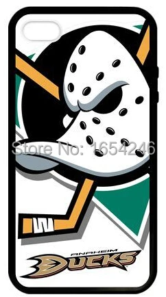 Luxury Brand Anaheim Ducks Plastic Thin Hard Customized Back Cover Bag for iPhone I4 4s i5 5s 5c 6 6plus |
