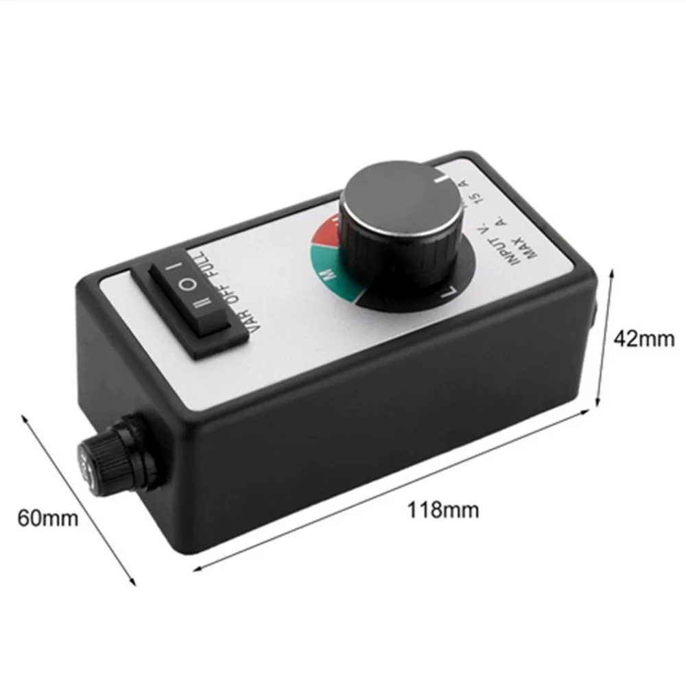 Professional Variable Blower Speed Fan Controller Practical Easy To Use Inline Duct Exhaust Fan Speed Controller Tools