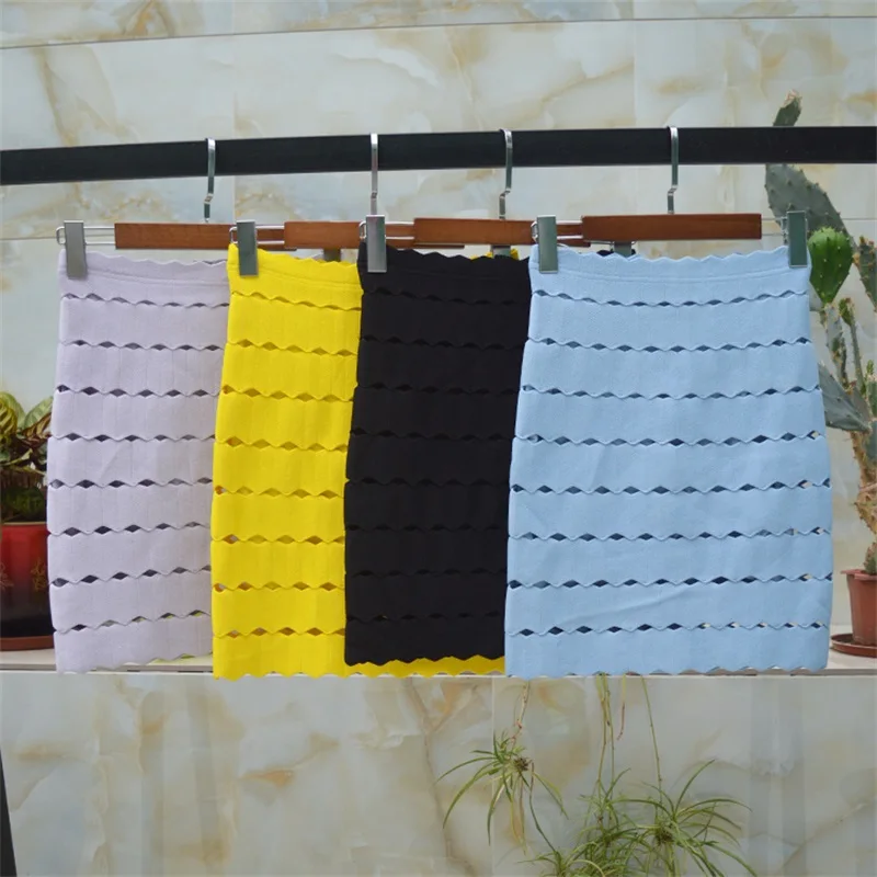 Женская облегающая юбка обтягивающая из вискозы 4 цвета в стиле звезд для клуба и