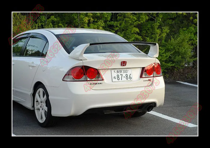 Задний спойлер из углеродного волокна для honda CIVIC Тип R Mugen RR|carbon fiber rear spoiler|spoiler