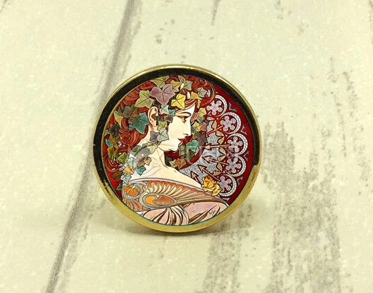 Цветок женщины-круглые ручки для ящиков Ручки/кухонный шкаф Pull/комод мебельная